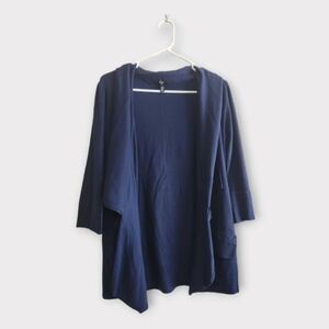 Aqua Open Front Oversized Cardigan S
